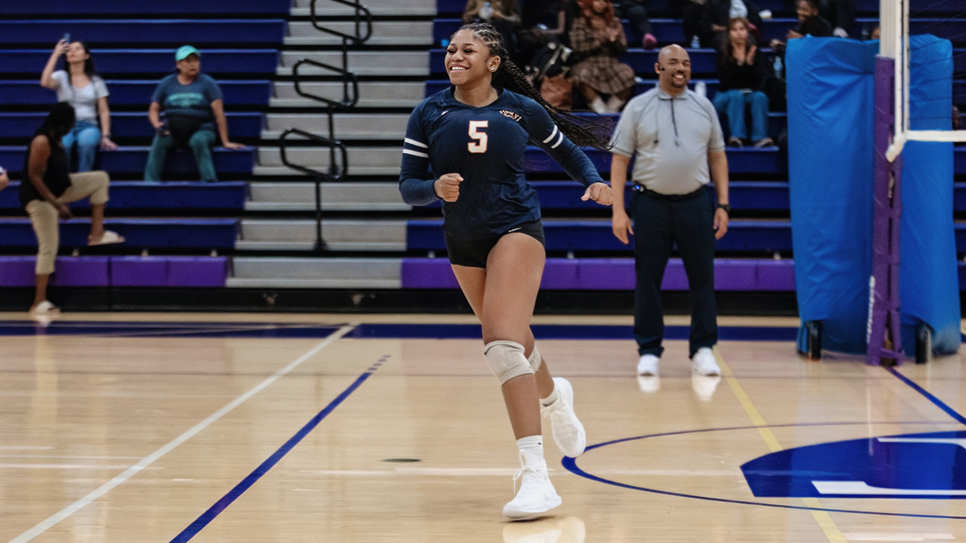 Shock Volleyball Sweeps Trinity Washington on the Road